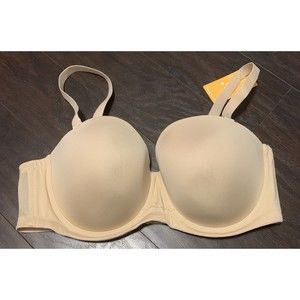 NEW WingsLove 44C Beige Padded Bra NWT